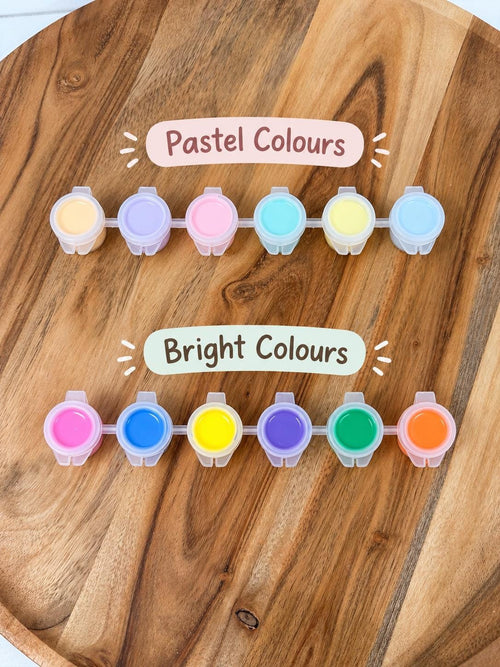 Donut Party Pack- 10 x donut plaster plus paints and brushes